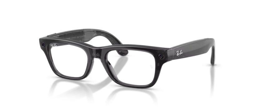 Ray-Ban Meta Blayzer Optics transparent noir