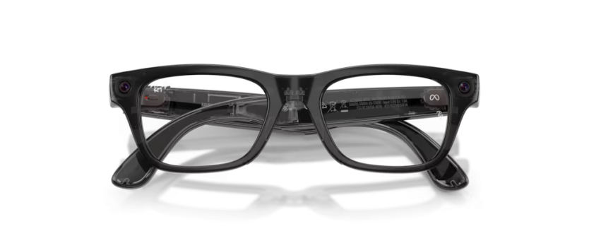 Ray-Ban Meta Blayzer Optics transparent noir