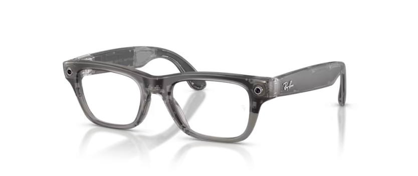 Ray-Ban Meta Blayzer Optics gris glacé