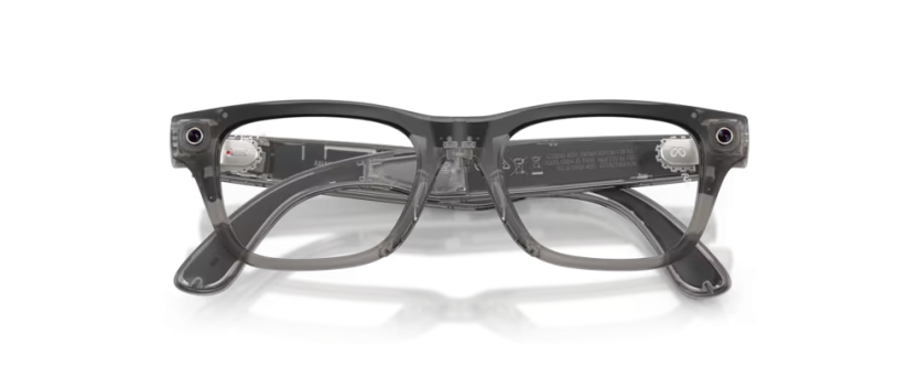Ray-Ban Meta Blayzer Optics gris glacé
