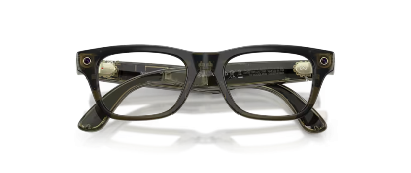 Ray-Ban Meta Blayzer Optics olive foncé