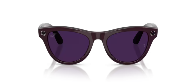Ray-Ban Meta Skyler violet mystique | Lunettes IA