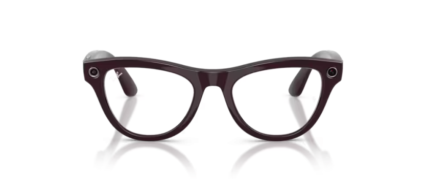 Ray-Ban Meta Skyler violet mystique | Lunettes IA