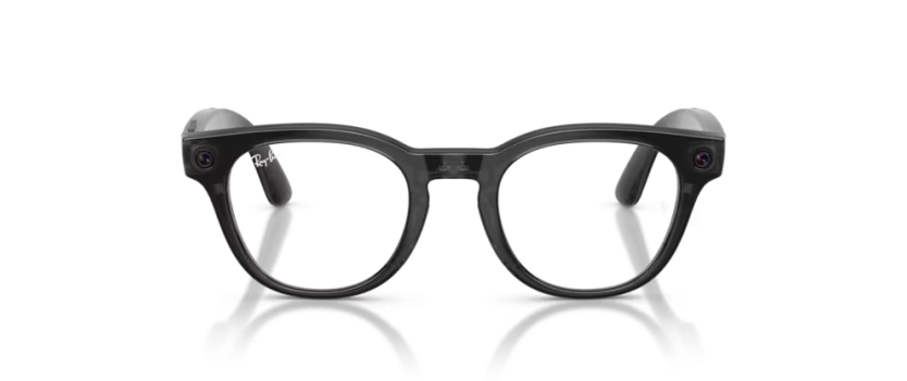 Ray-Ban Meta Scriber Optics transparent noir