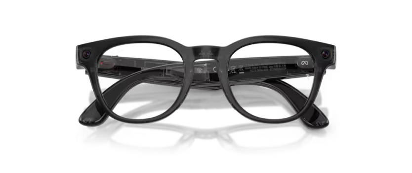 Ray-Ban Meta Scriber Optics transparent noir