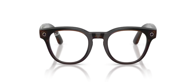 Ray-Ban Meta Scriber Optics ombre transparent