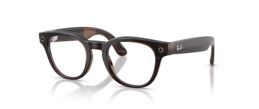 Ray-Ban Meta Scriber Optics ombre transparent