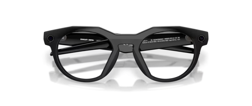 Oakley Meta HSTN Noir | Lunettes connectées sport