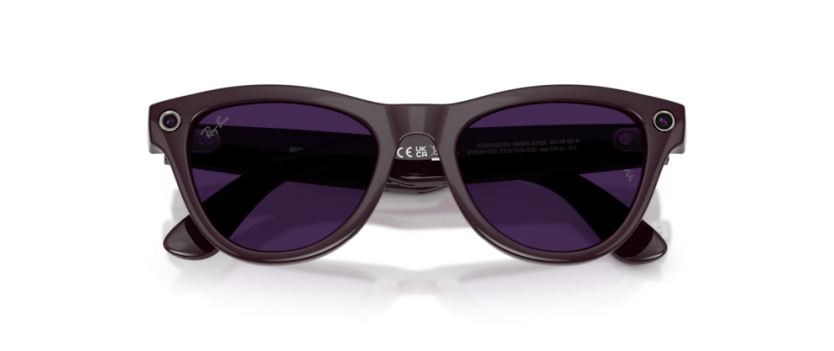 Ray-Ban Meta Skyler noir brillant | Lunettes connectées