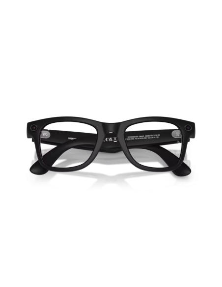Ray-Ban Meta Wayfarer noir brillant