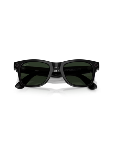 Ray-Ban Meta Wayfarer noir brillant
