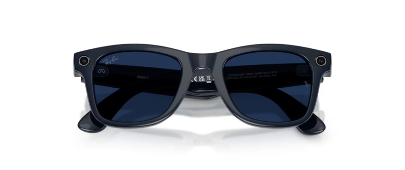 Ray-Ban Meta Wayfarer bleu cosmique
