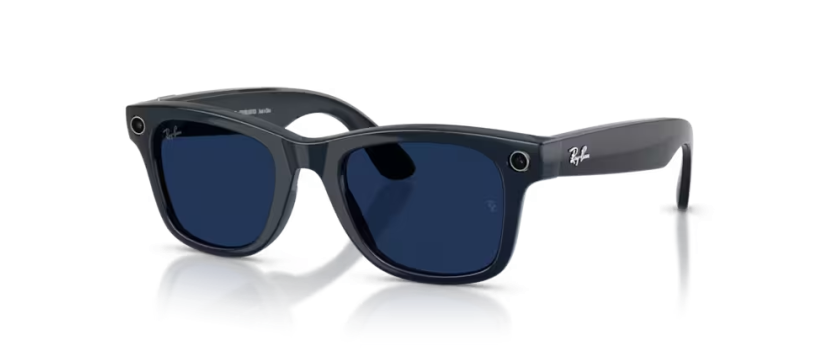 Ray-Ban Meta Wayfarer bleu cosmique