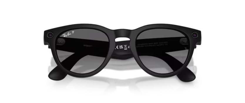 Ray-Ban Meta Headliner noir mat