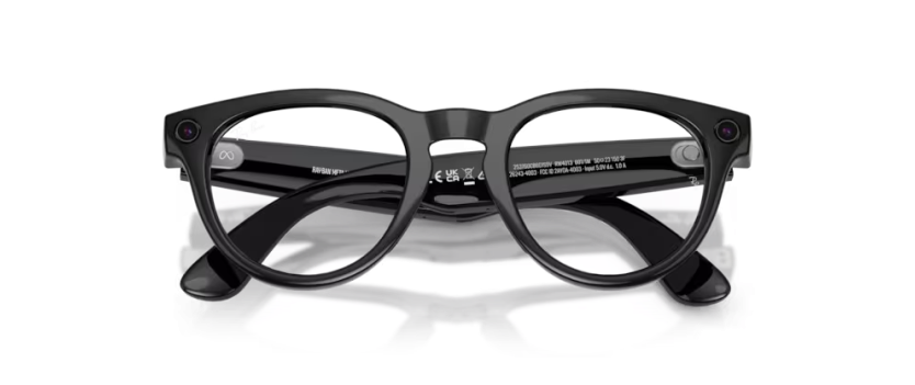 Ray-Ban Meta Headliner noir mat