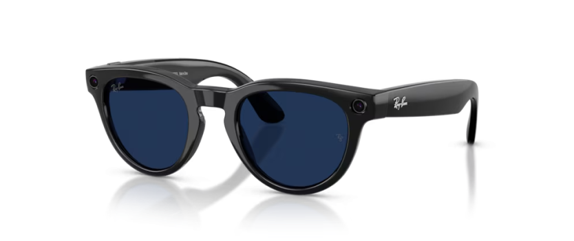 Ray-Ban Meta Headliner noir brillant | Smart glasses