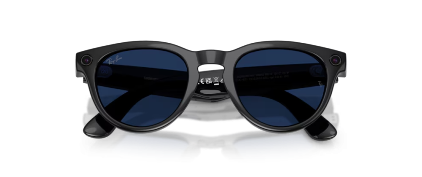 Ray-Ban Meta Headliner noir brillant | Smart glasses