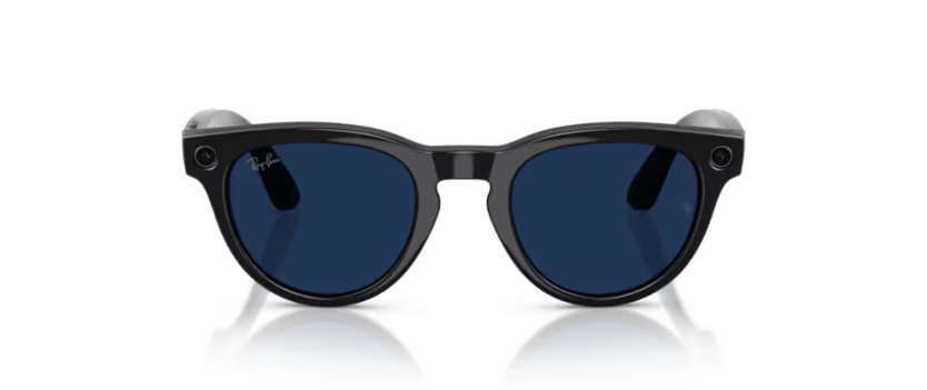 Ray-Ban Meta Headliner noir brillant | Smart glasses