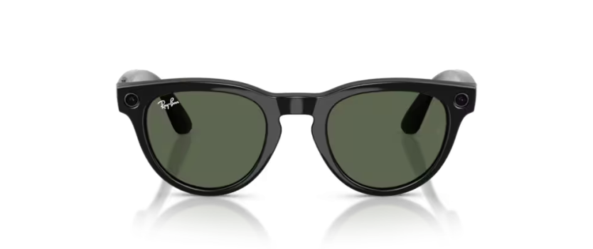 Ray-Ban Meta Headliner noir brillant | Smart glasses