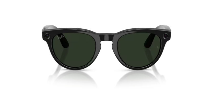Ray-Ban Meta Headliner noir brillant | Smart glasses