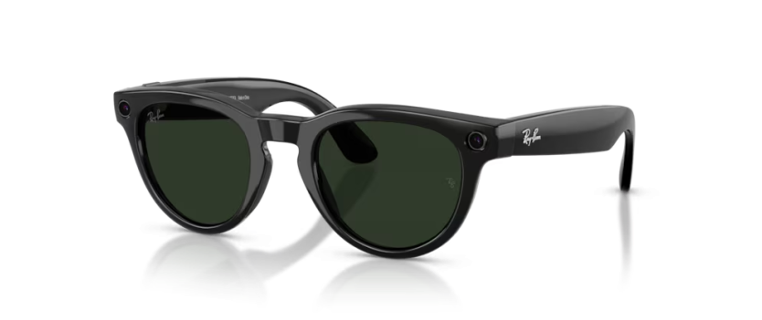 Ray-Ban Meta Headliner noir brillant | Smart glasses