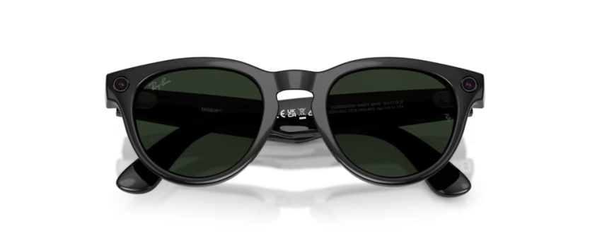 Ray-Ban Meta Headliner noir brillant | Smart glasses