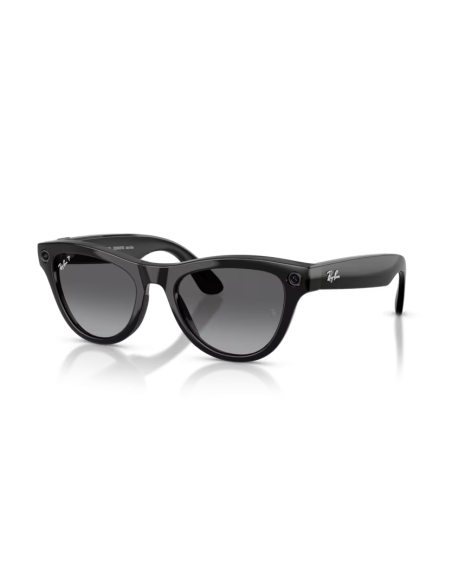 Ray-Ban Meta Skyler noir brillant | Lunettes connectées