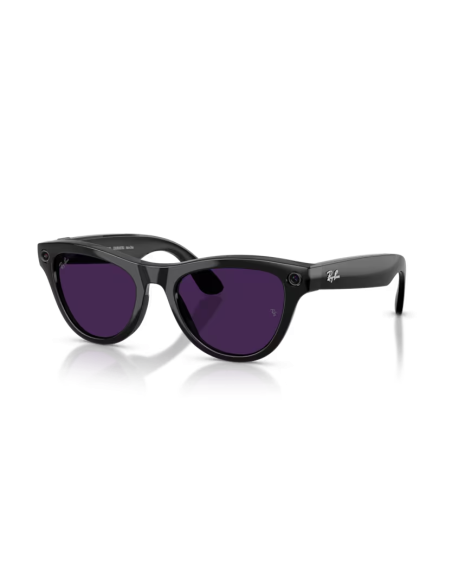 Ray-Ban Meta Skyler noir brillant | Lunettes connectées