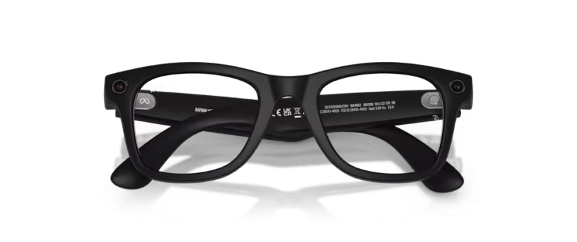 Ray-Ban Meta Wayfarer noir mat | Lunettes connectées
