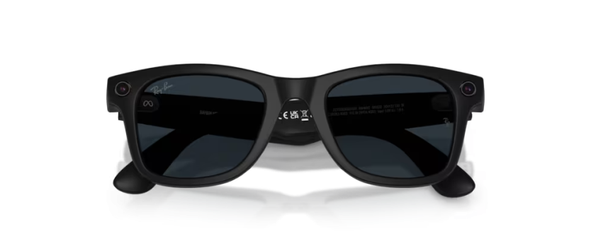Ray-Ban Meta Wayfarer noir mat | Lunettes connectées