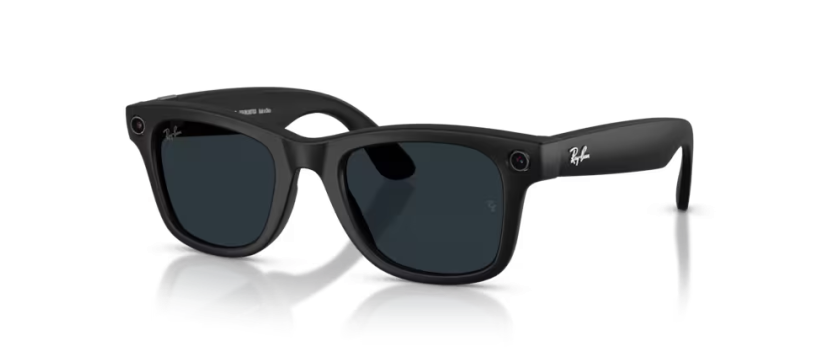 Ray-Ban Meta Wayfarer noir mat | Lunettes connectées