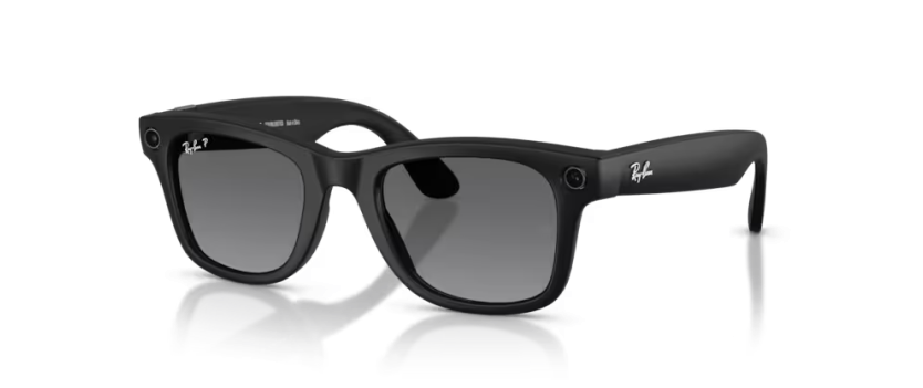 Ray-Ban Meta Wayfarer noir mat | Lunettes connectées