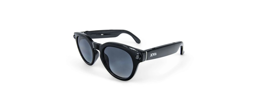 FIVE Noir brillant | Lunettes connectées Joyia
