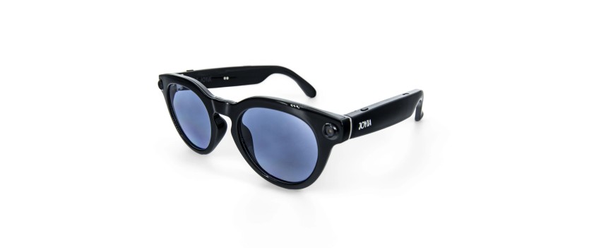 FIVE Noir brillant | Lunettes connectées Joyia