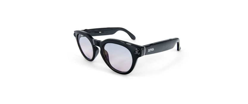 FIVE Noir brillant | Lunettes connectées Joyia