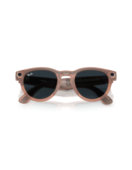 Ray-Ban Meta Headliner matte peach | Lunettes IA