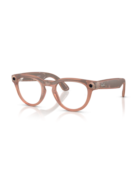 Ray-Ban Meta Headliner matte peach | Lunettes IA