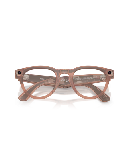 Ray-Ban Meta Headliner matte peach | Lunettes IA