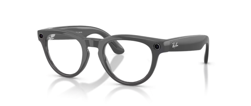 Ray-Ban Meta Headliner gris astéroïde | Lunettes Meta