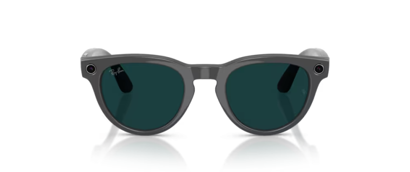 Ray-Ban Meta Headliner gris astéroïde | Lunettes Meta