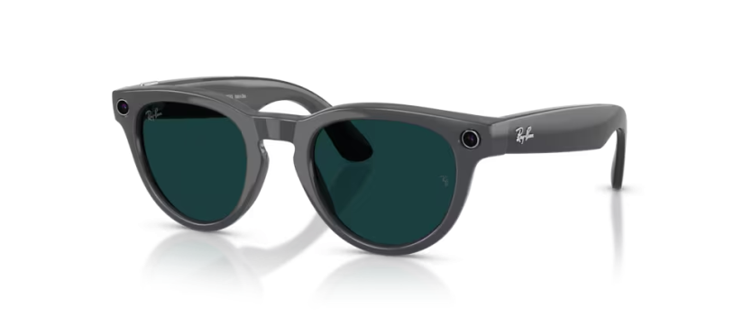 Ray-Ban Meta Headliner gris astéroïde | Lunettes Meta