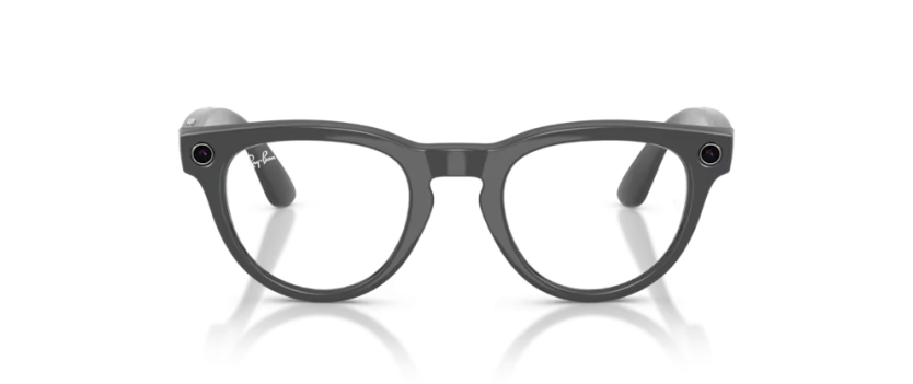 Ray-Ban Meta Headliner gris astéroïde | Lunettes Meta