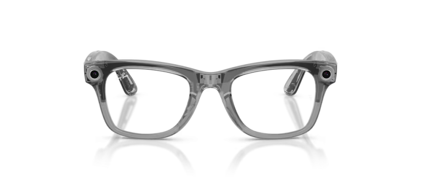 Ray-Ban Meta Wayfarer transparent | Lunettes connectées