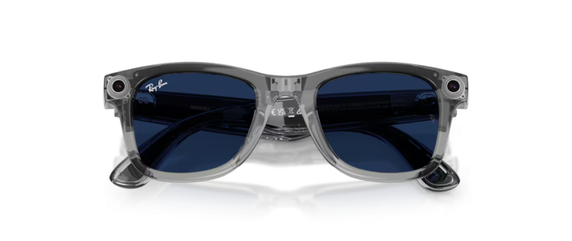 Ray-Ban Meta Wayfarer transparent | Lunettes connectées
