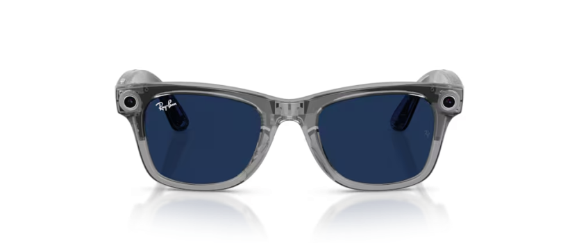 Ray-Ban Meta Wayfarer transparent | Lunettes connectées