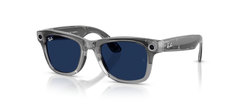 Ray-Ban Meta Wayfarer transparent | Lunettes connectées